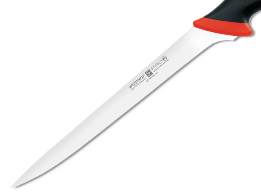 Cuchillo para filetear rojo Wusthof