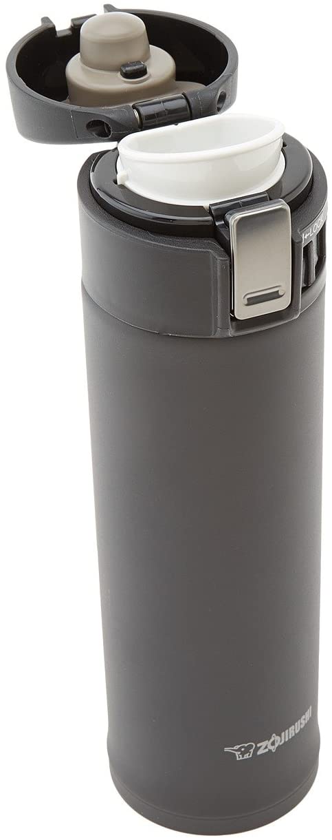 Termo de 12 oz en acero inoxidable negro - Zojirushi