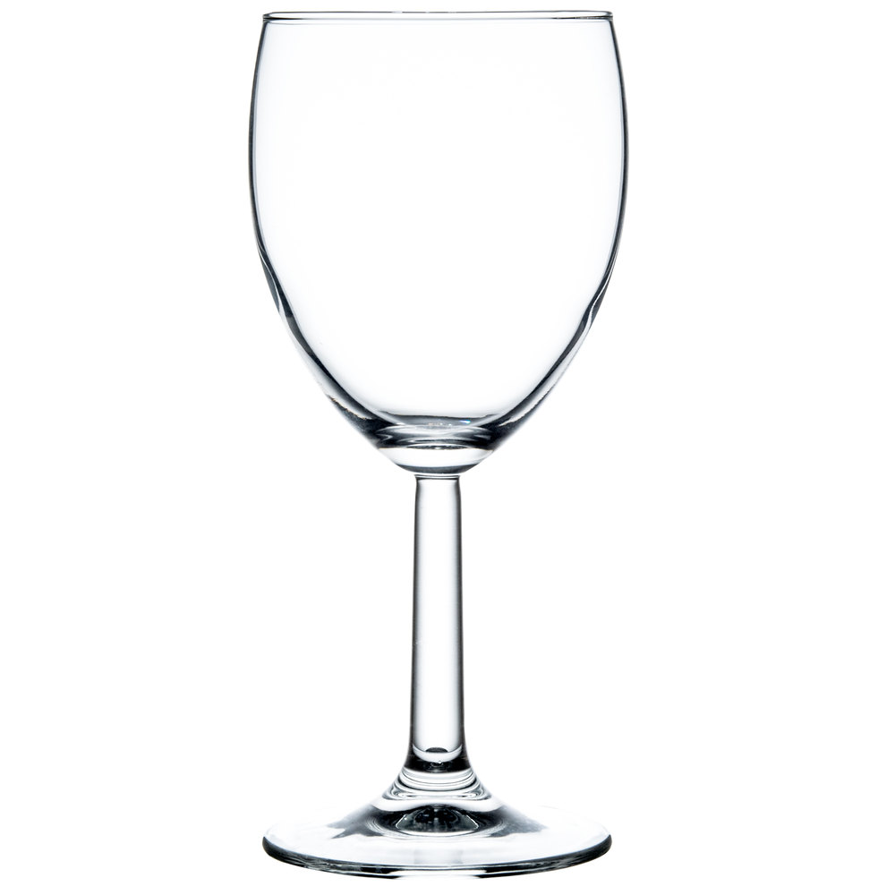Copa Vino de Vidrio Templado Elegante,  8 1/4 oz -16.6x7.4cm - Arcoroc