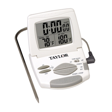 Termómetro con temporizador para cocina rango 32ºc a 200ºc - Taylor Precision