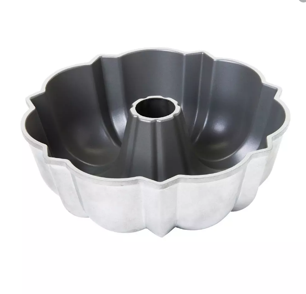 Molde torta 18.7 x 9.0 cm aluminio Chicago Metallic
