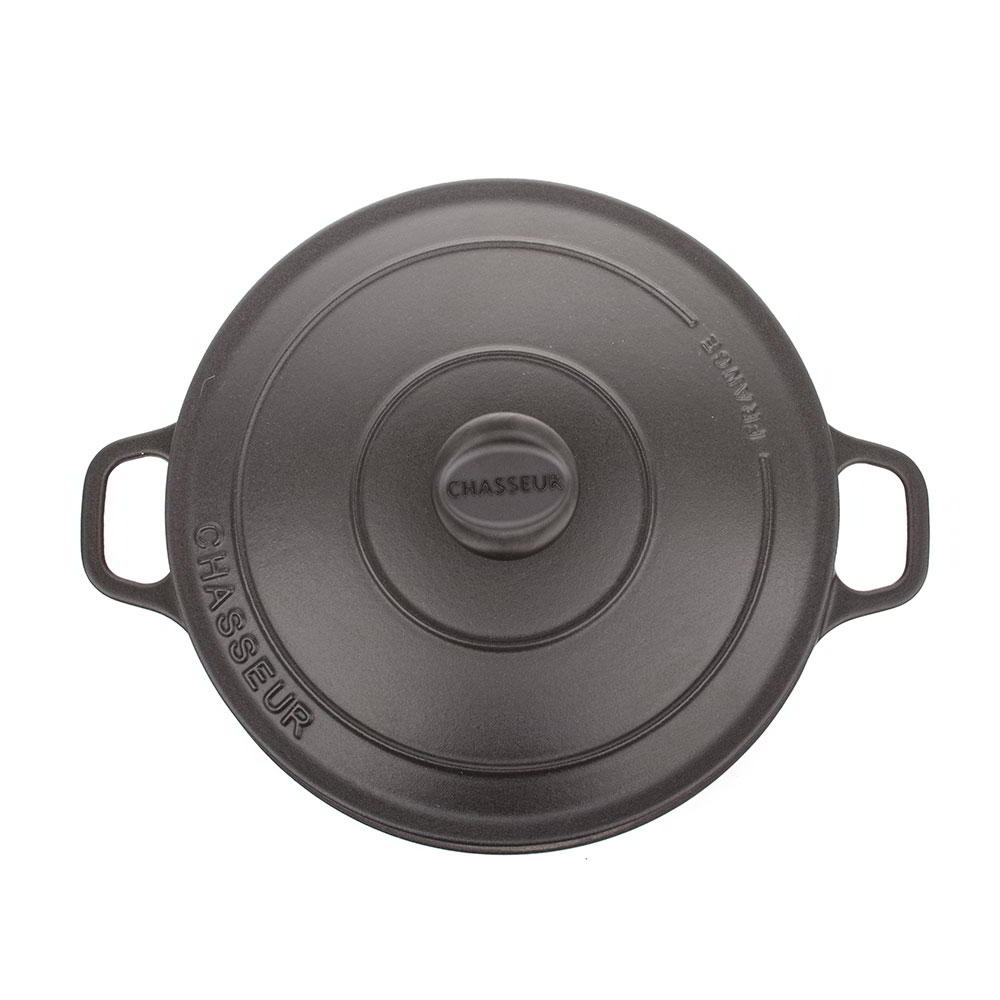 Cocotte en hierro fundido de 5 l, Color negro - Chasseur