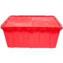 Caja porta samovar tapa segura plastico rojo Vollrath