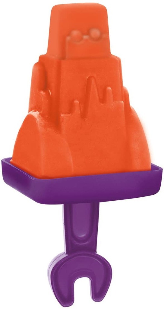 Set de 6 moldes para helado, figura robot - Cuisipro