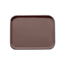 Bandeja antideslizante fibra de vidrio 36 x 46 cm bronceado - Cambro China