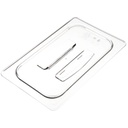 Tapa asa azafate de 1/4 policarbonato transparente - Cambro