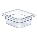 Recipiente 1/6 policarbonato 1 lt transparente - Cambro China