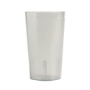 Vaso texturizado 9.5oz policarbonato transparente - Cambro USA