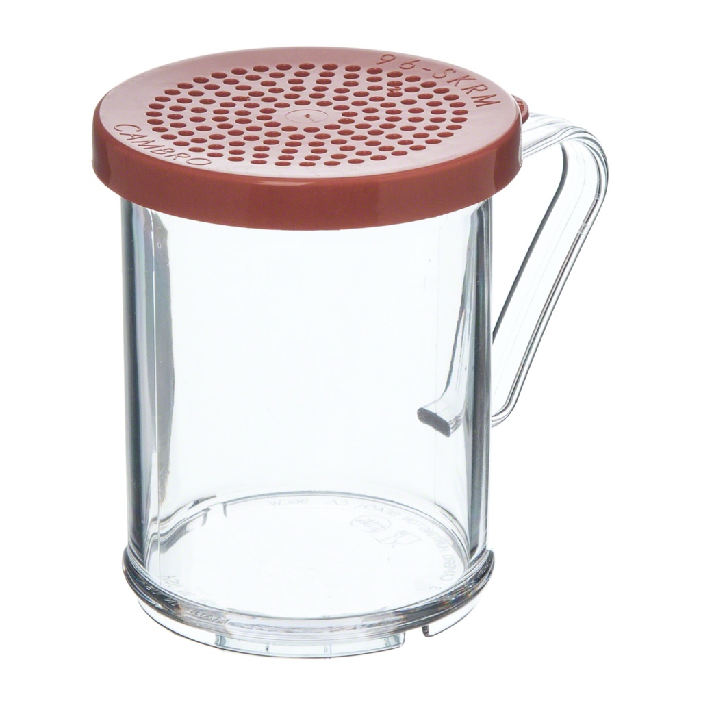 Espolvoreador grano medio 9.5 oz policarbonato - Cambro