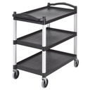 Carro versatil liviano abierto cap. 180 kg negro - Cambro China