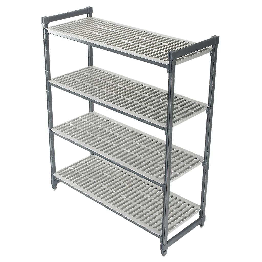 Unidad estantería inicial Elements con 4 entrepaños ventilados, 91x46x183 - Cambro