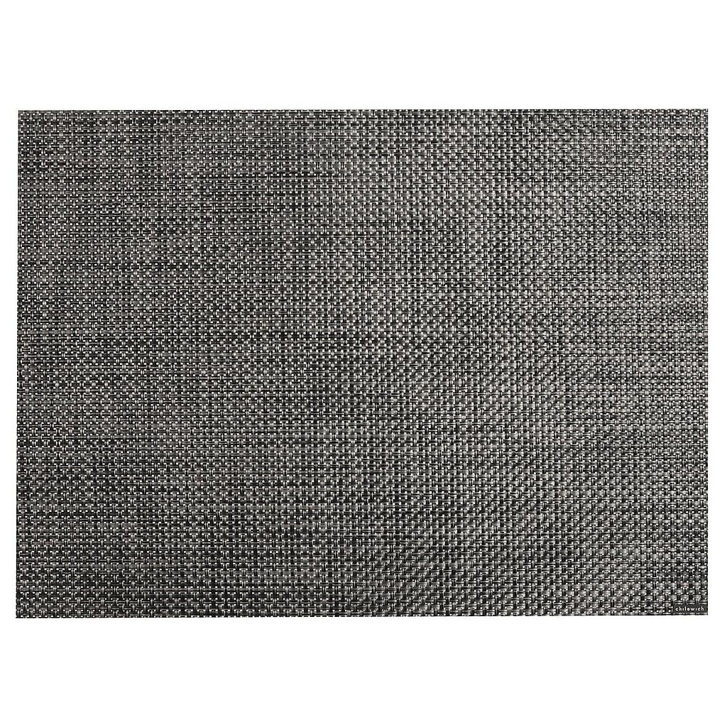 Individual basketweave carbón rectangular 30 x 41 cm - Chilewich