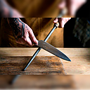 Chaira para afilar 12" con Mango negro - Browne