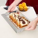 Bandeja rectangular para servir 45x25 cm en acero inoxidable - Vollrath