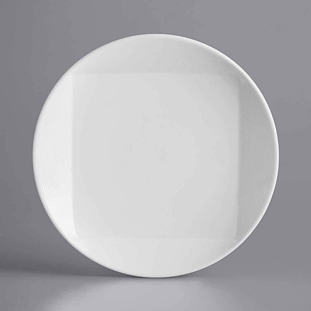 Plato Redondo de Porcelana Fina Nexus 22.5 cm (Outlet) - Oneida