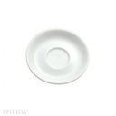[F8010000500] Plato para taza porcelana 14.3 cm blanco brillante  - Oneida
