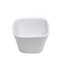 [F8010000704S] Mini Bowl Cuadrado de Porcelana Fina Blanco Brillante 8.89 cm 11.8 onz - Oneida