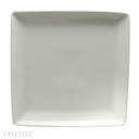 [R4020000786S] Plato cuadrado porcelana fina 18.8 cm fusión  - Oneida