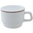 [22761-O] Taza Espresso de Vidrio Templado Bordeaux, 2 1/2 oz - Arcoroc