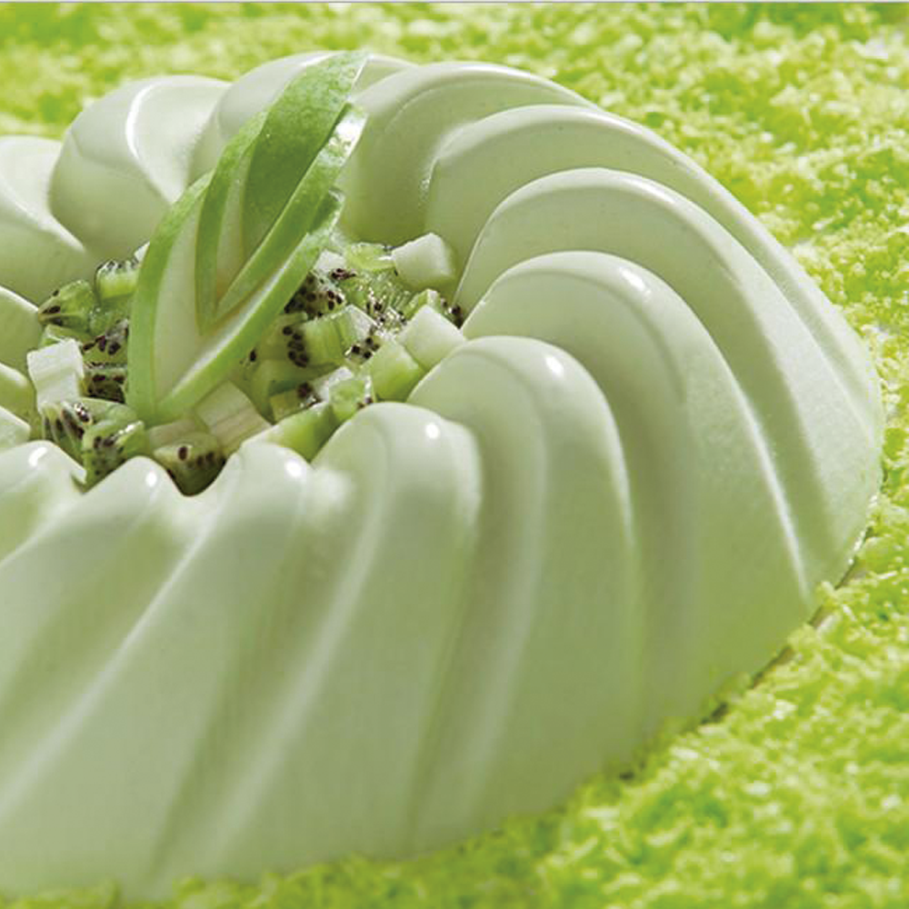 Molde flexible bavaresa 8,43" (21,4 cm) de diámetro 45.31 oz (Outlet) - Demarle