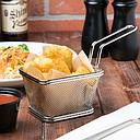 Canastilla de fritura (4" x 3.25") porción individual para servir - GET