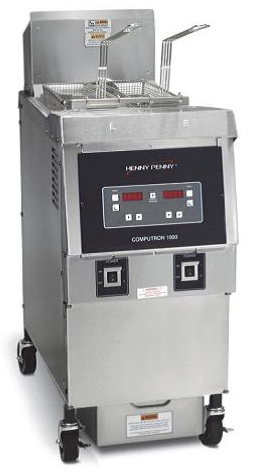 Freidor abierto a gas con filtro incorporado con control 1000 - Henny Penny