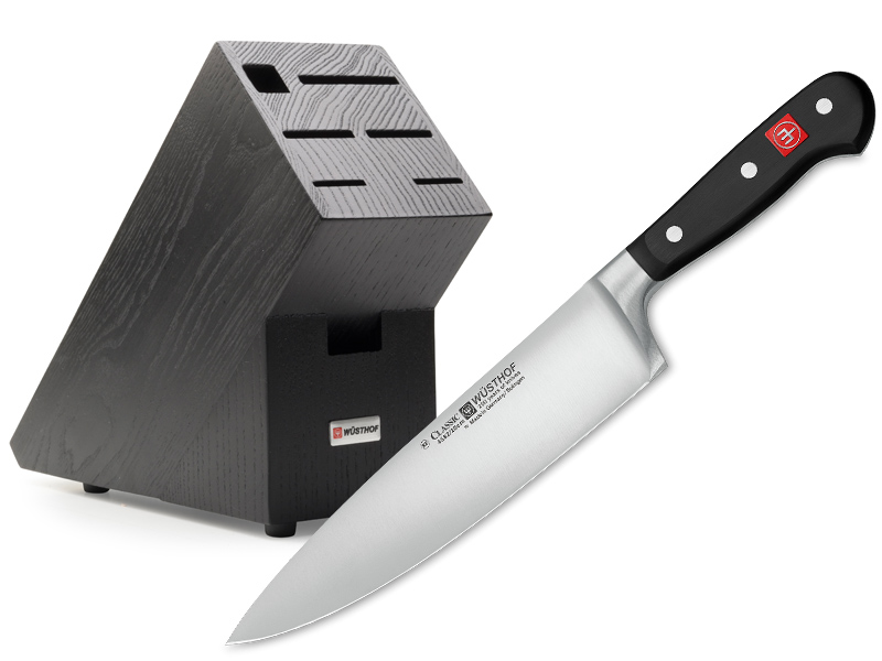 Kit de Bloque + Cuchillo de Chef 20 cm - Classic - Wusthof