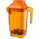 Vaso para licuadora, capacidad 48 oz/1.4 lt, incluye cuchilla y tapa, color naranja - Vitamix
