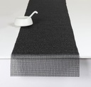 [100118-002] Camino de mesa negro rectangular 36 x 183 cm - Chilewich