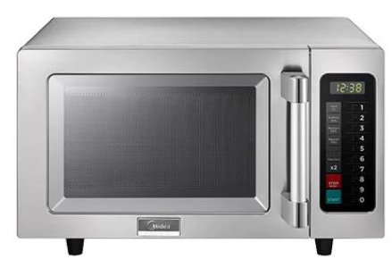 Horno microondas 0,9 pies cubicos, 1000 W para trabajo ligero - Midea
