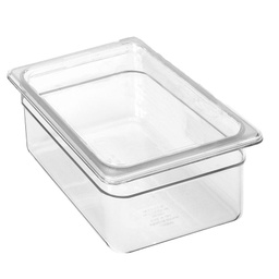 [28CW135] Azafate policarbonato transparente GN 1/2, capacidad 11.7 lt - Cambro