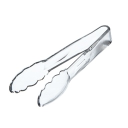 [6TGS135] Tenazas festoneadas 15cm policarbonato transparente - Cambro