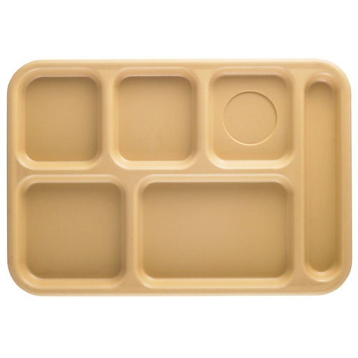 [BCT1014161] Bandeja plastica ABS 6 compartimentos bronceado - Cambro USA