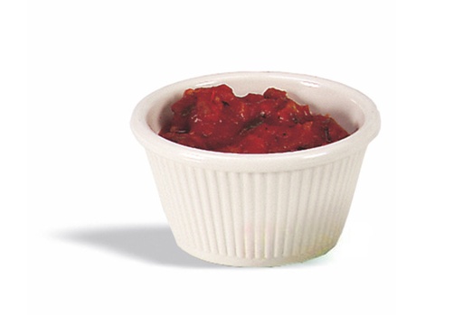 [MRF250W] Ramekin melamine blanca 2 1/2 onz - American Metalcraft
