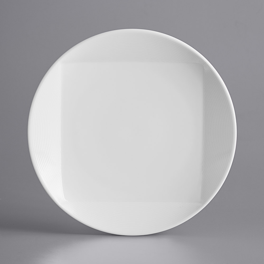 [W6052344139] Plato Redondo de Porcelana Fina Nexus 22.5 cm - Oneida