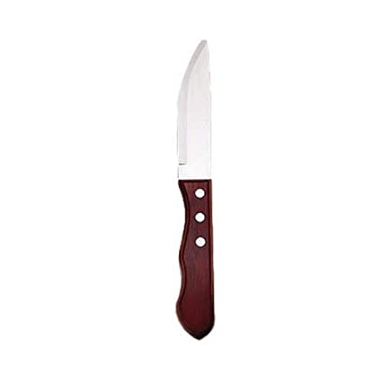 [B-770-KSSM-] Cuchillo para carne necada mango madera 18/0 -   - Oneida