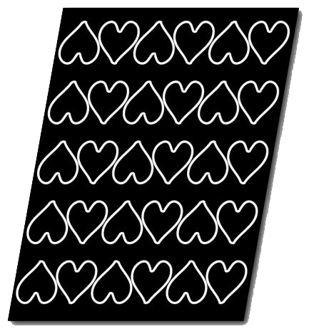 [FP02001-O] Molde Flexible Mini-Corazones, 13" x 18" (30 x 40 cm) (Outlet) - Demarle