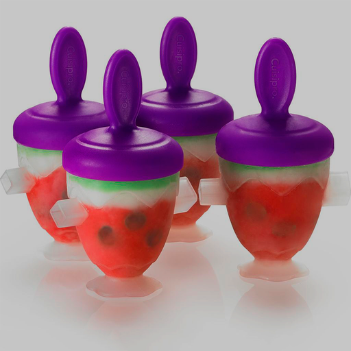 [747353-O] Set de 4 moldes para helado figuras mini dinosaurios - Cuisipro