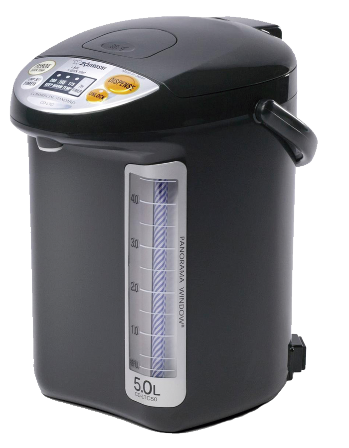 [CD-LTC50BA] Calentador y hervidor comercial de agua de 5 lts Color negro - Zojirushi