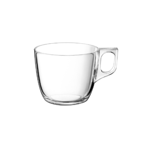 [V7949] Taza Transparente de Vidrio Templado Voluto, 7.25 oz - Arcoroc