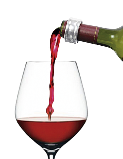 [220099-O] Anillo collar antigoteo con boquilla, cuello de botella de vino espumoso (Outlet) - Peugeot