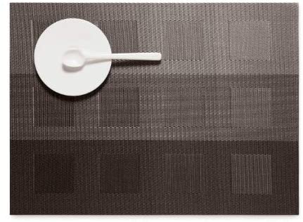 [OO71-ENGI-STEE-O] Individual engineered square acero 36 x 48 cm (Outlet) - Chilewich