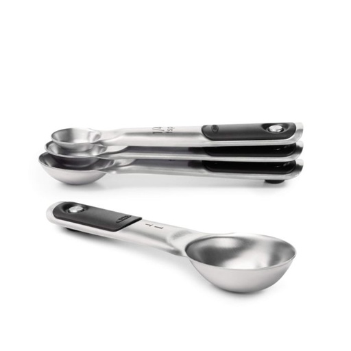 [11180500] Juego de 8 piezas de tazas y cucharas medidoras en acero inoxidable - Oxo