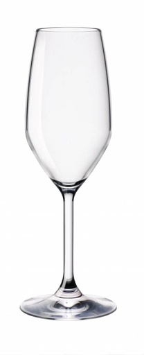 [196141CAC021990] Copa Restaurant flauta 8 oz | 240 ml - Alt 21,5cm Dim 7,5 cm Tipo de Vidrio Star Glass - Bormioli Rocco