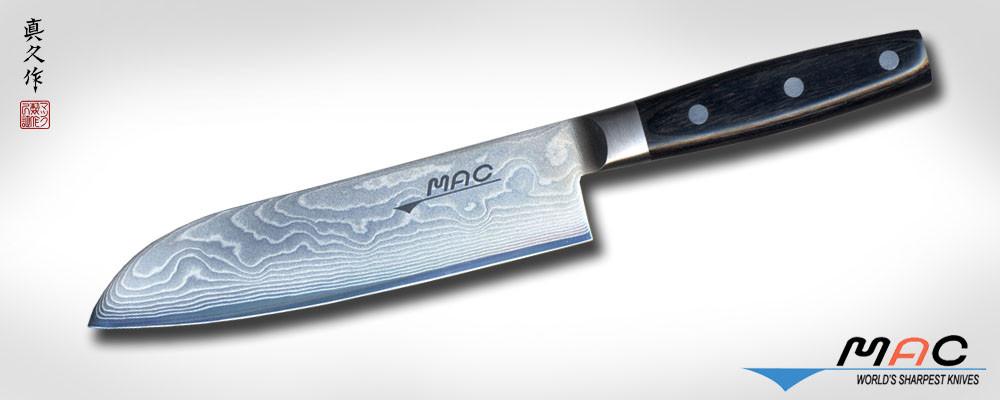 Cuchillo santoku 7.1&quot; damascus Mac