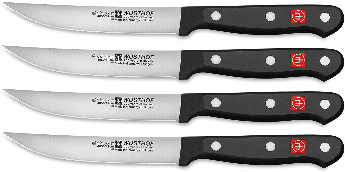 Set de 4 cuchillos para carne de 12 cm. Gourmet - Wusthof