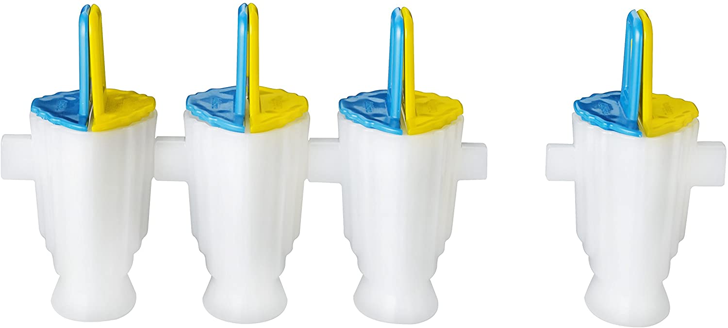 Set de 4 moldes para helado de doble sabor - Cuisipro