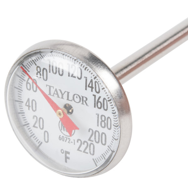 Termometro analogo dial 1&quot; rango a 0 a 220º f Taylor Precision