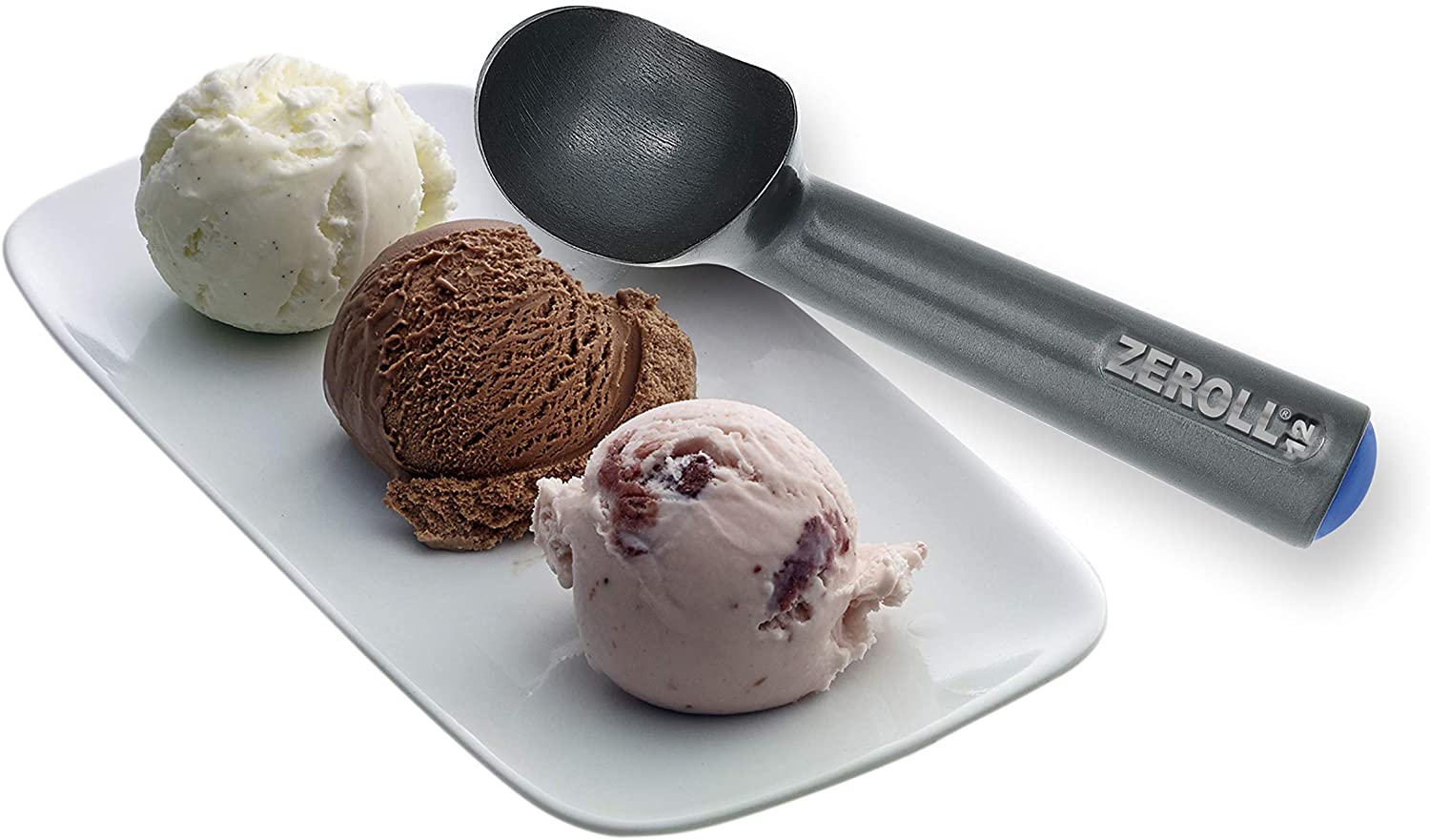 Cuchara helado negra fluido conductor 3oz Zeroll