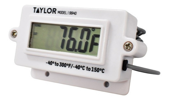 Termometro digital empotrar -40ºc a 150ºc. Taylor precision